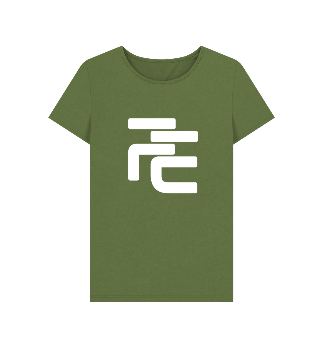 Image of Khaki Printed T-shirt